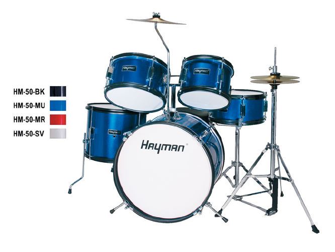 Hayman HM-50-MR zestaw perkusyjny 5-częściowy